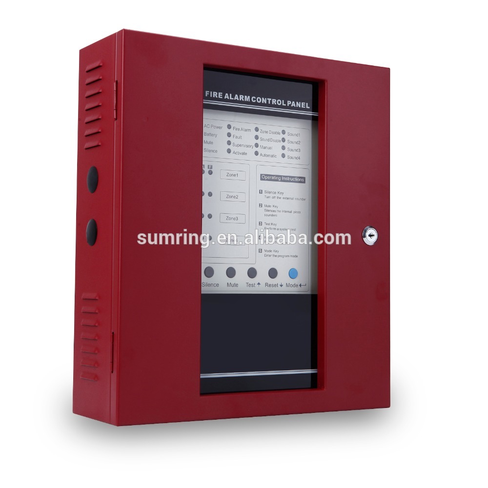 HOT selling, Conventional Fire Alarm Control Panel 4 Zone systems