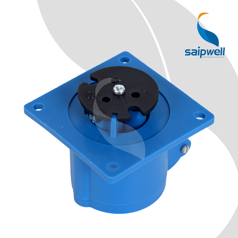 Saipwell / Saip IP44 IP67 Indoor outdoor Use Waterproof 32 amp 3p+e industrial plug for equipment