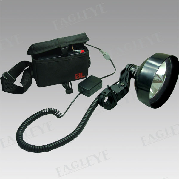 Powerful hunting gun spotlight, HID Scope Mounted Lights for shotgun,3 reflector size to choose