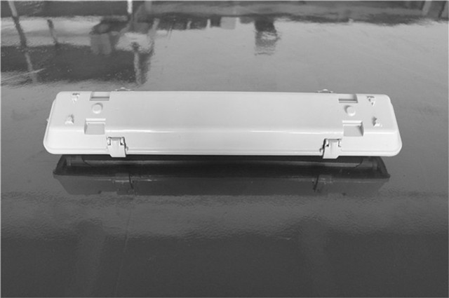 600mm Tri-proof T5 T8 double tube 2ft abs plastic light housing