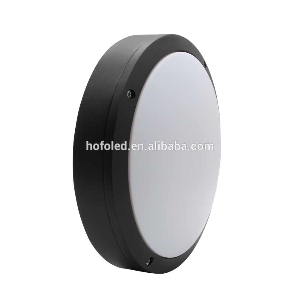 aluminum round IP65 external 15W 0-10V dimmable led bulkhead