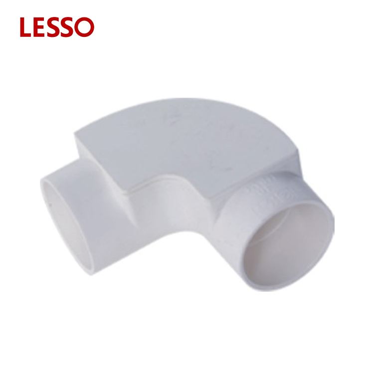 LESSO PVC electrical Conduit Fittings 90 degree elbow with cover