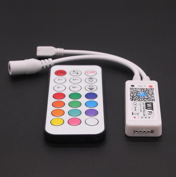 21Key Remote control DC9-28V MINI Wifi RGB led Controller