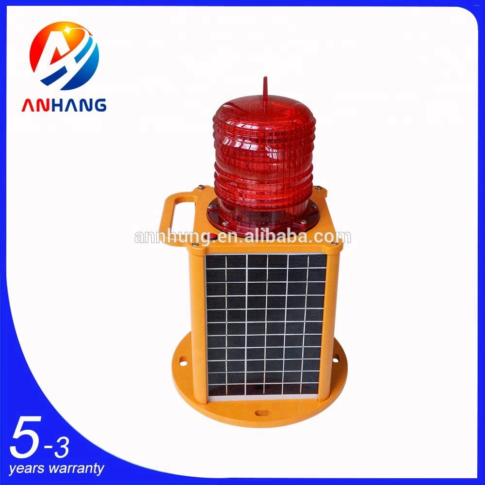 Medium-intensity Type B Solar Aviation Obstruction Light