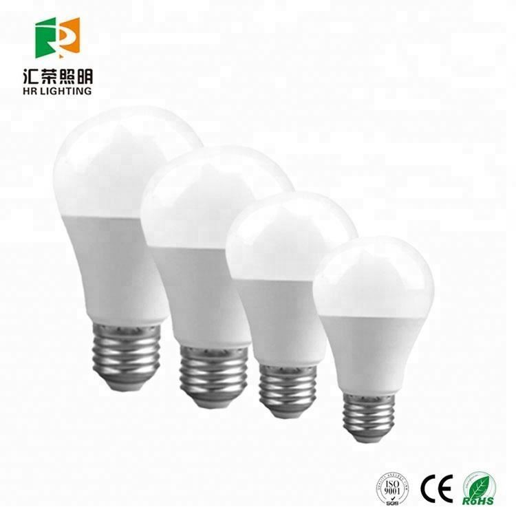 2 Years Warranty high lumen hot selling 3w to 18w e27 new a60 led bulb lights