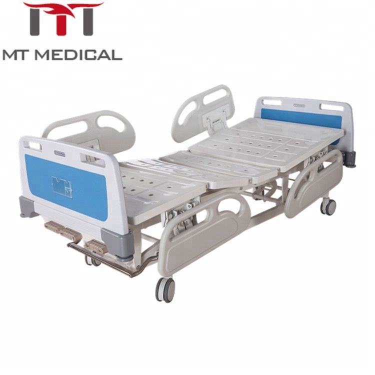 Hot sales ABS hospital clinical manual bed 3 functions medical flower bed