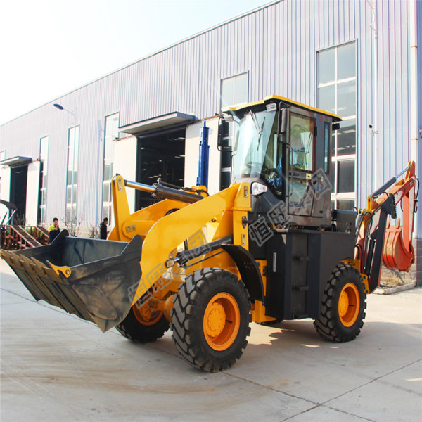 Mini backhoe wheel loader with factory price