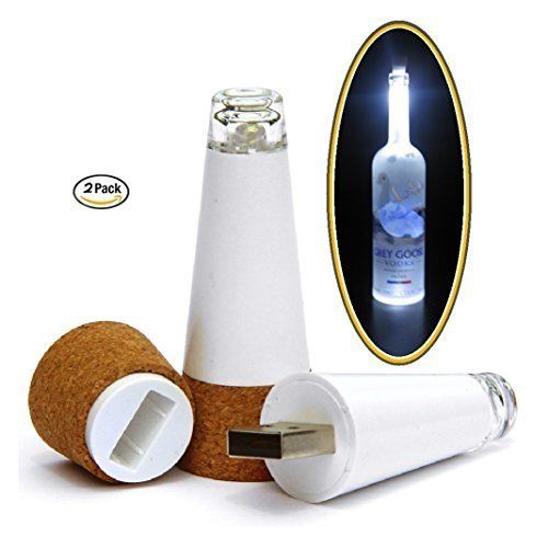 Led Bottle Cork Light USB Color Changing Wine Bottle Lights for Party Wedding Christmas Decor