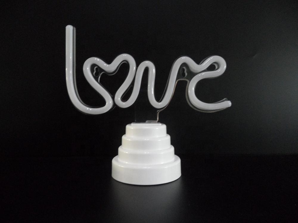 Newest Love Shape LED Neon Night Light