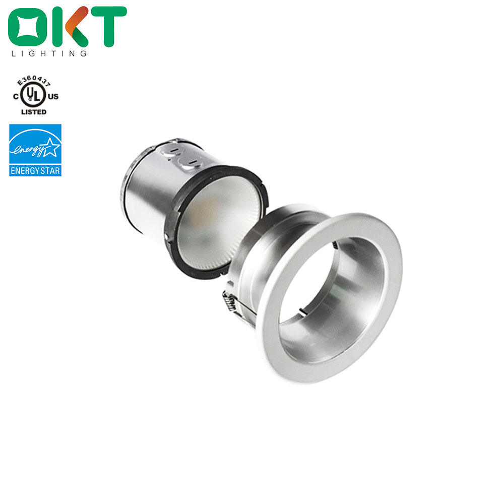 OKT New Design Energy Star Certified 4inch 6inch 8inch Split Commercial Recessed LED Downlight