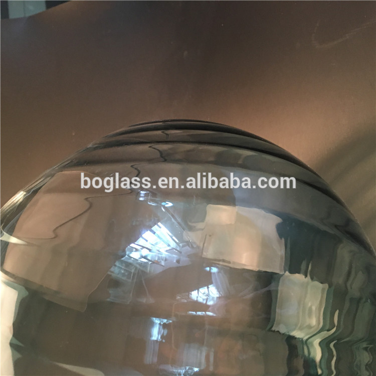 New Design Customized Color Printing Hand Blown Glass Lamp Cover