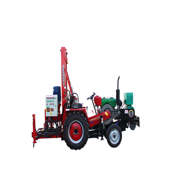 Tractor rotary  water drilling machine mine drilling rig