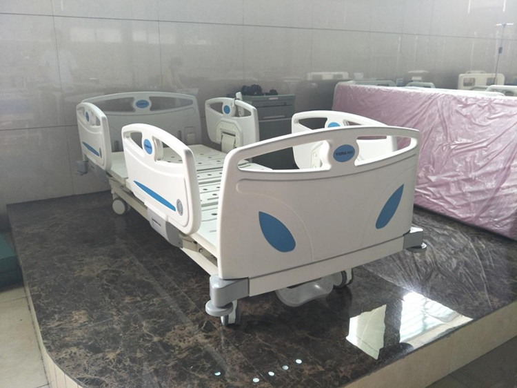Cheap five function electric bed hospital 5 crank medical flower bed