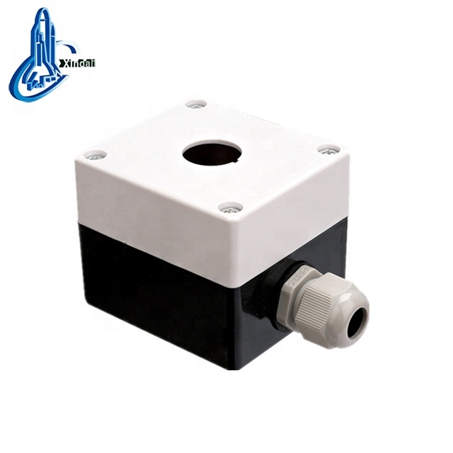 CE RoHs industrial single hole crane push button control switch parts 220v switch boxelectric plastic  XDL5-B01P