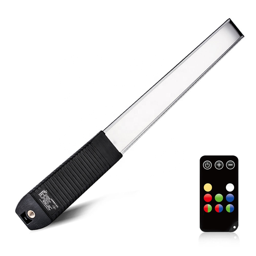 Q508A Outdoor Indoor Photo Studio Kit 1000LM CRI95 3000K 5700K Bi-Color Handheld LED RGB Light For Video Shooting