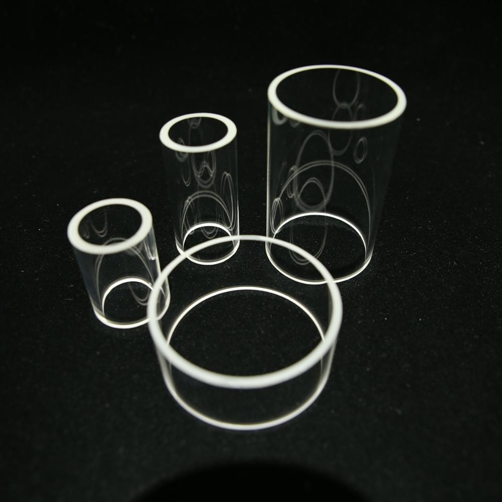 Customized Large Diameter High Clear Borosilicate Glass Tube 3.3