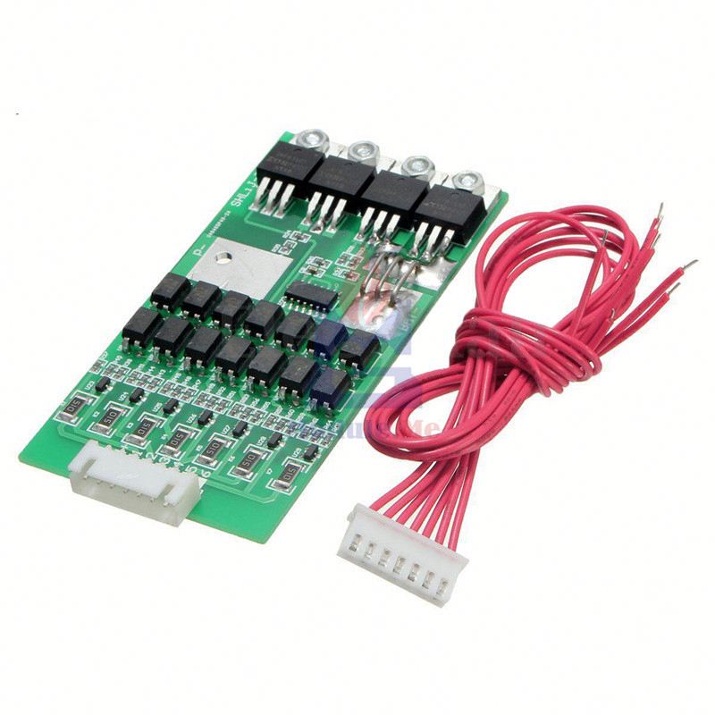 7s Cells 24V 20A Balancing Li-ion Lithium 18650 Battery BMS Protection Board Short Circuit Protection Overcharge Overcurrent