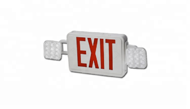 Certificate high brightness led fire emergency exit light