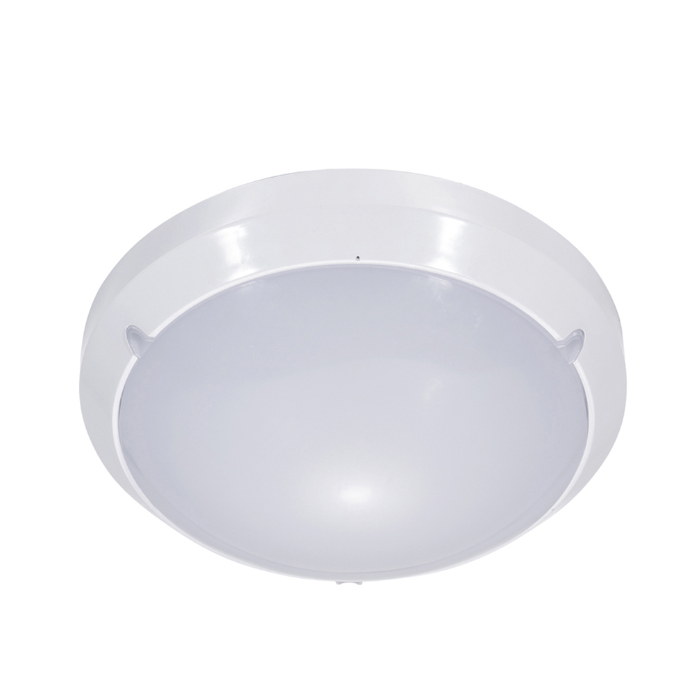 IP65 IK10 Ceiling Light Led Bulkhead Fixtures with Motion Sensor 18W 16W outdoor indoor Flush Mounted Sensor Lamp