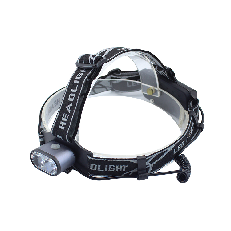 20W super bright mini light plastic headlamp 2 pcs T6 led 1000LM headlamp