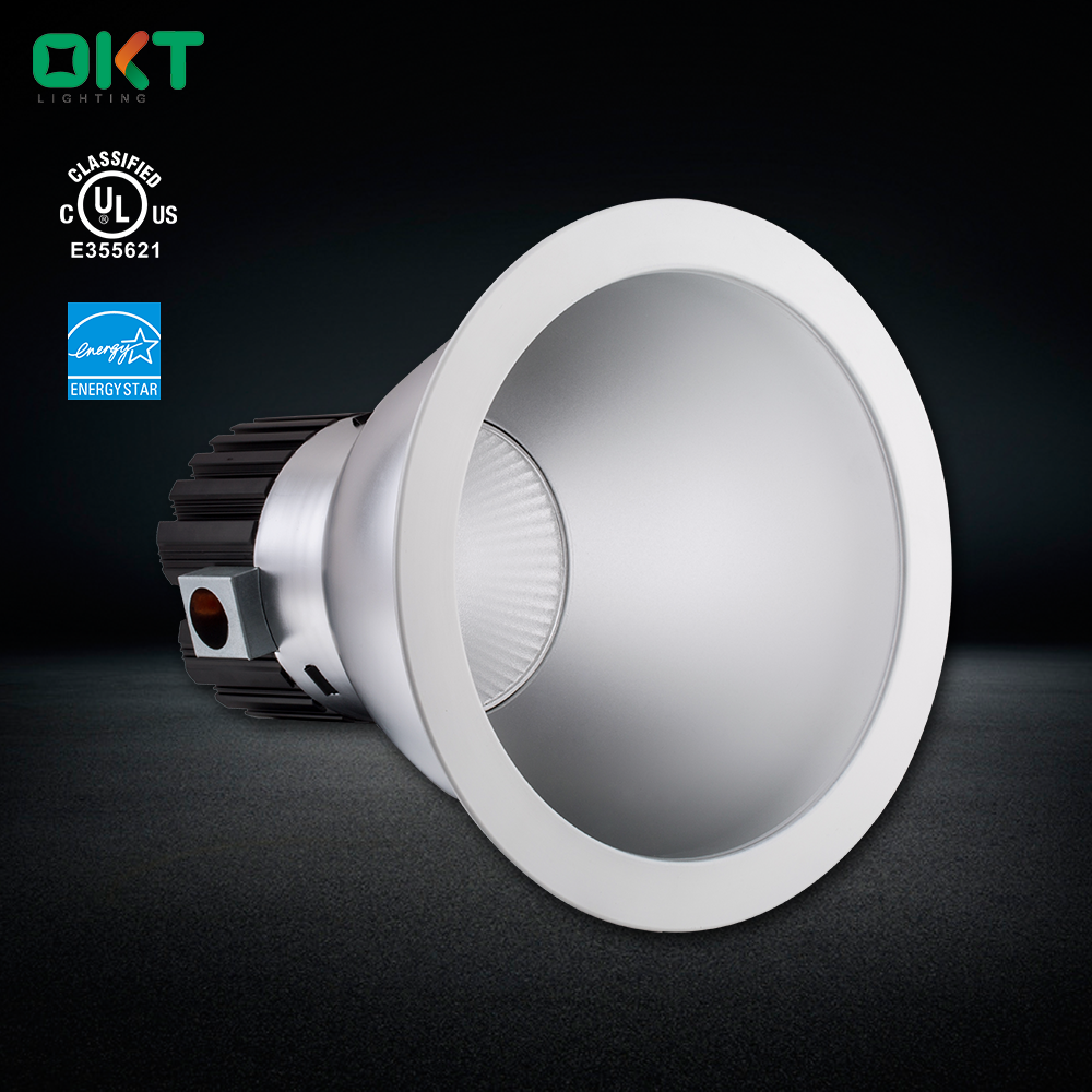 10inch 40W narrow beam angle downlight five years warranty ul dlc okt lighting