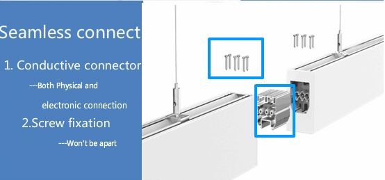 0.6m/1.2m/1.5m 2835smd Signcomplex 8050 Seamless Linear light