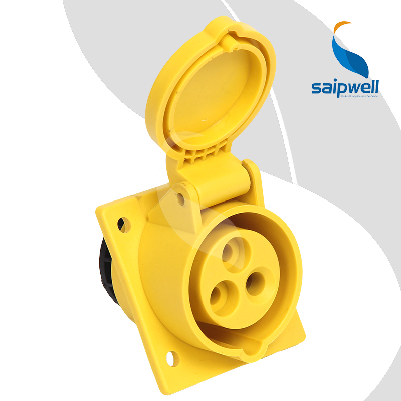 SAIPWELL New 3P 16A IP44 Economical Waterproof Socket