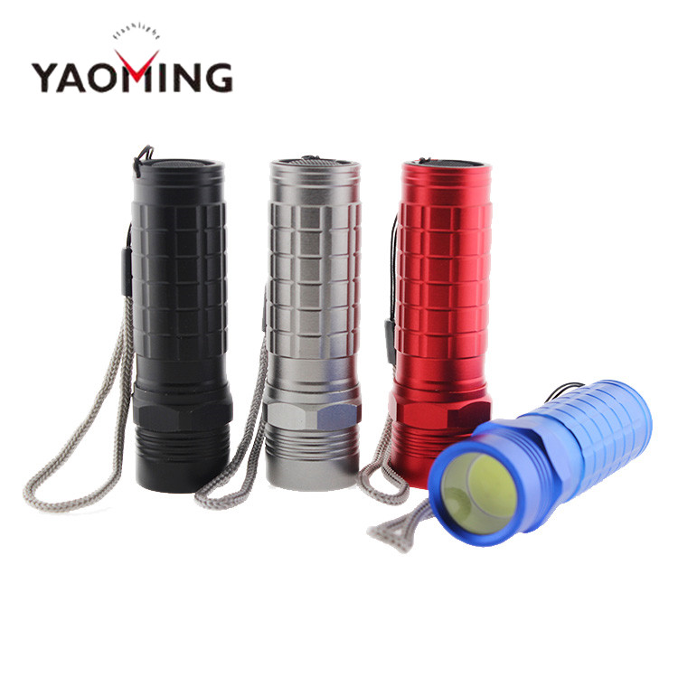 Pocket Mini Size COB LED Aluminium Flashlight for Promotional