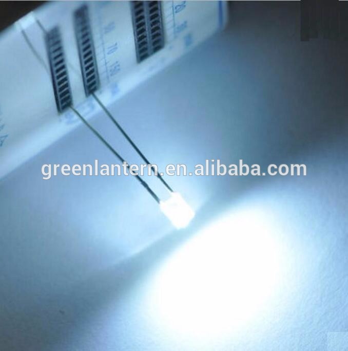 hot sale 234 transparent high brightness rectangle led diode white white 234 led diode square