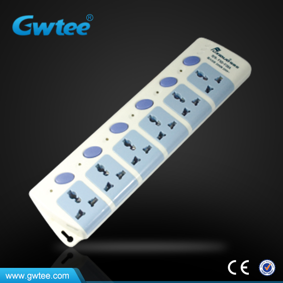 made in china Universal waterproof power cord electrical switch power strip