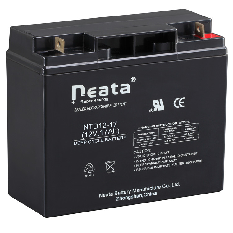 Neata 12v 17ah e-bike lead acid solar battery 65ah 100ah 150ah 200ah 250ah