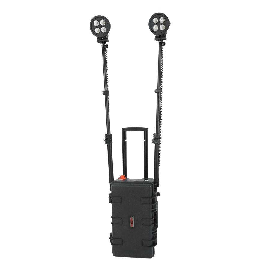 police equipment Bright light 80w portable lighting tower