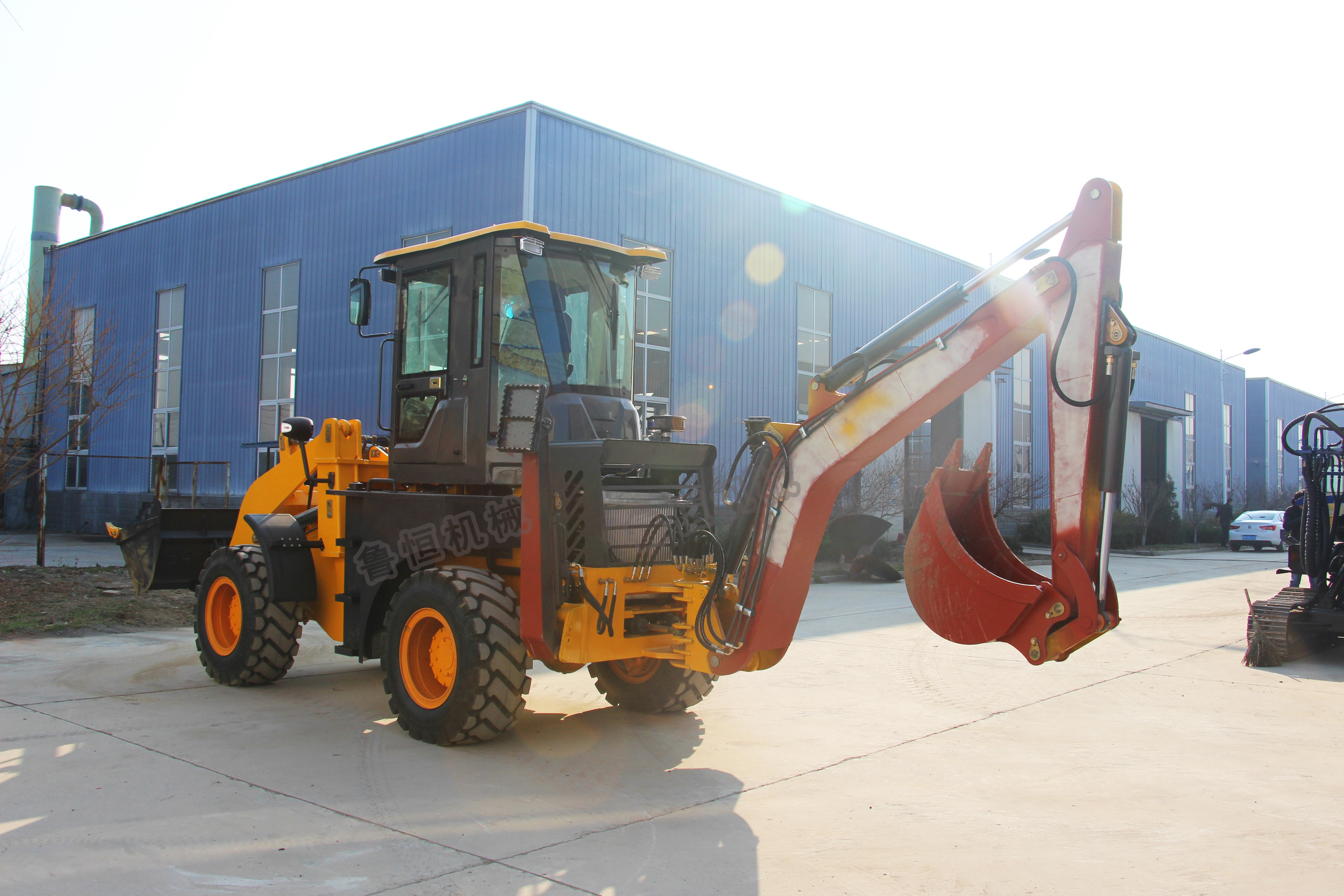 Cheap and good wheel loader backhoe loader loader