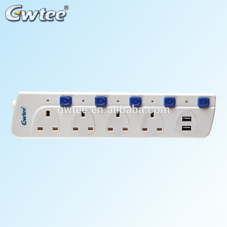 New design high quality cheap price universal multi function usb socket