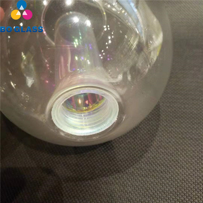 Hand Blown Customized Pyrex Pendant Glass Ball Light