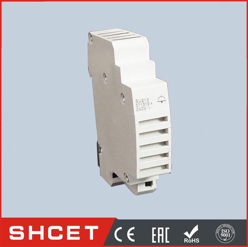 SHCET SU213 mini circuit breaker accessories din rail bell alarm