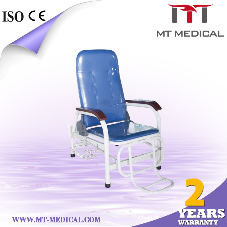 ABDF IC-1B used hospital steel coating reclining transfusion chair