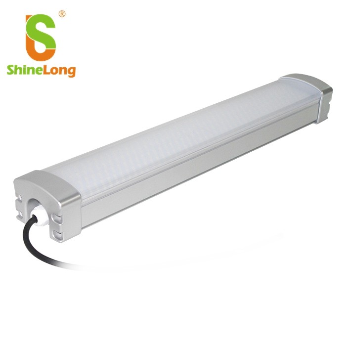 Ip65 IK10 4ft 40w 3hours battery operated led tri-proof lights