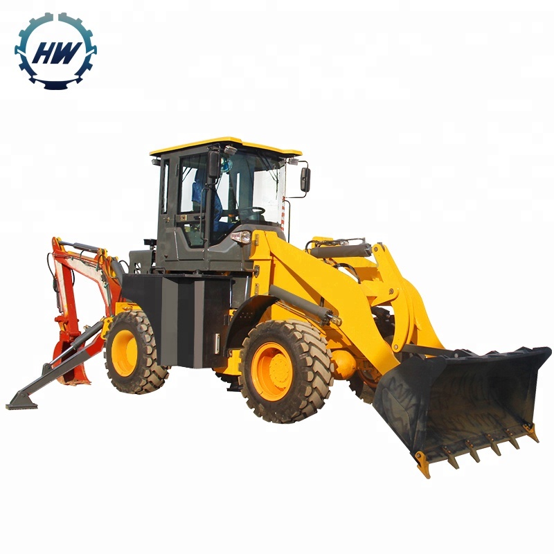 Mini tractor backhoe loader mini loader excavator