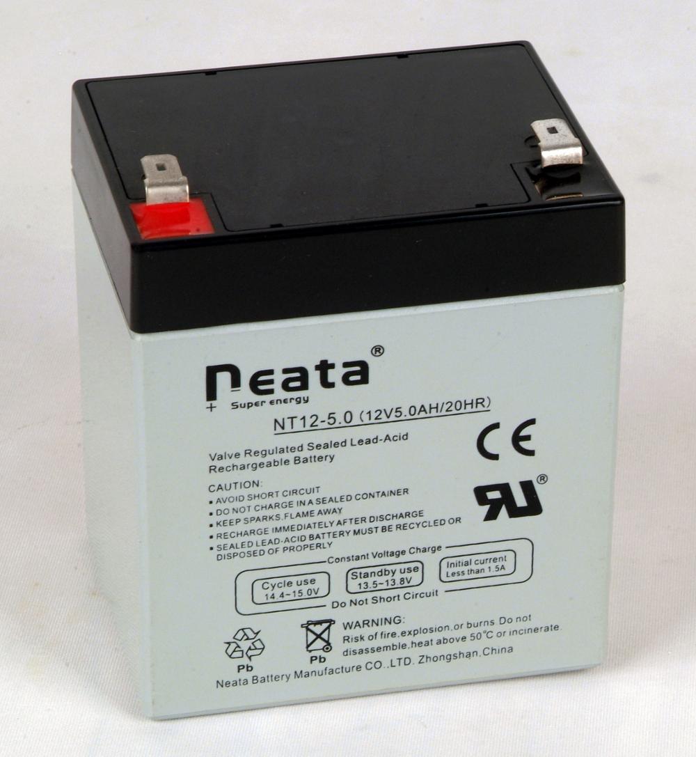 Zhongshan NEATA storage battery 12v 5.0ah for solar system