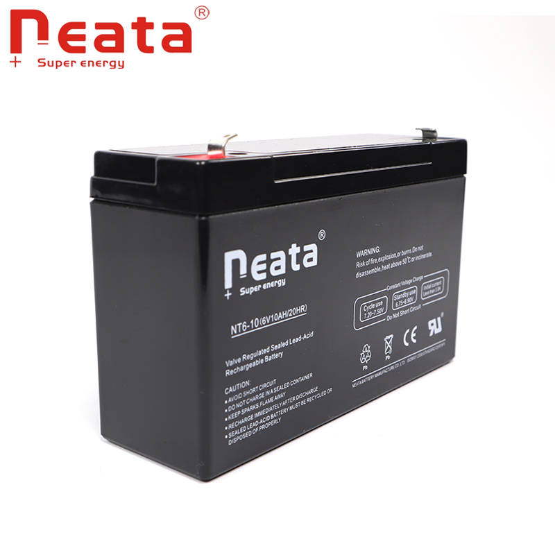 Deep cycle 6V10ah  sealed rechargeable lead acid  battery in storage solor batteries