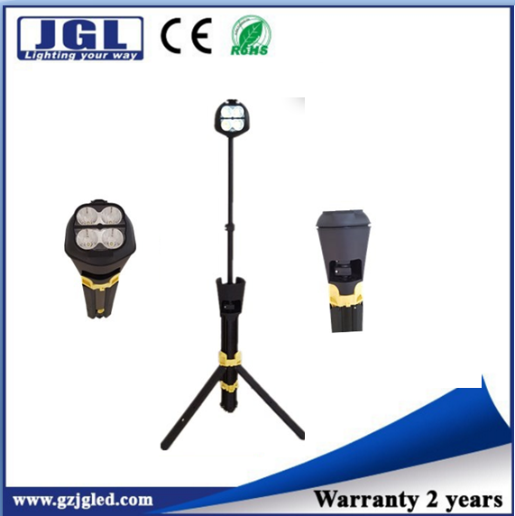 20w cree led Oilfield and Mining Operations tripod stand light, portable rechargeable led stand work light