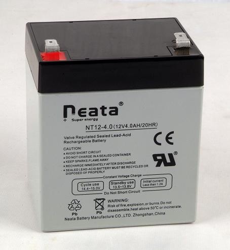 Neata Battery Sealed Lead Acid Battery UPS Storage Battery 12v4ah