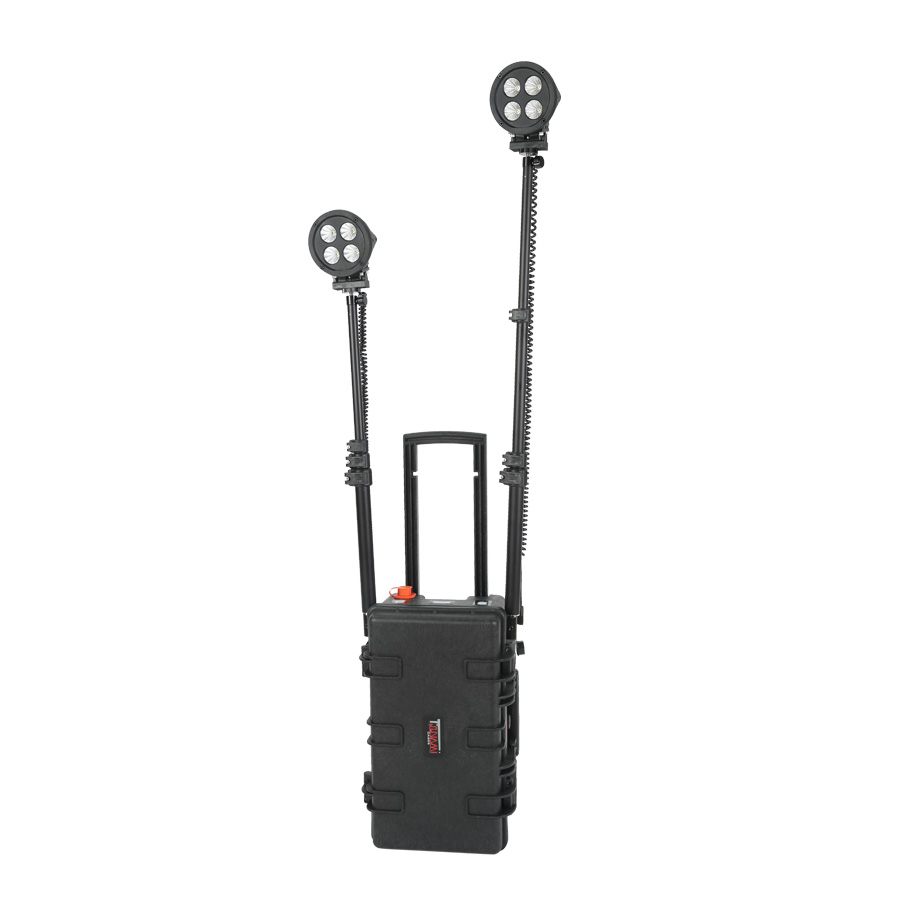 Industrial Heavy Duty Light Tower 80W Rechargeable led light from JGL