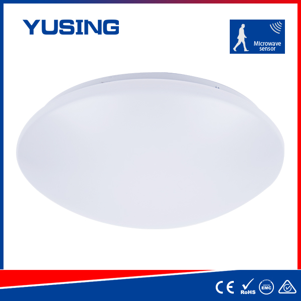 Round Shape 24W Indoor LED Light Lamp With PIR Motion Sensor Ceiling Light