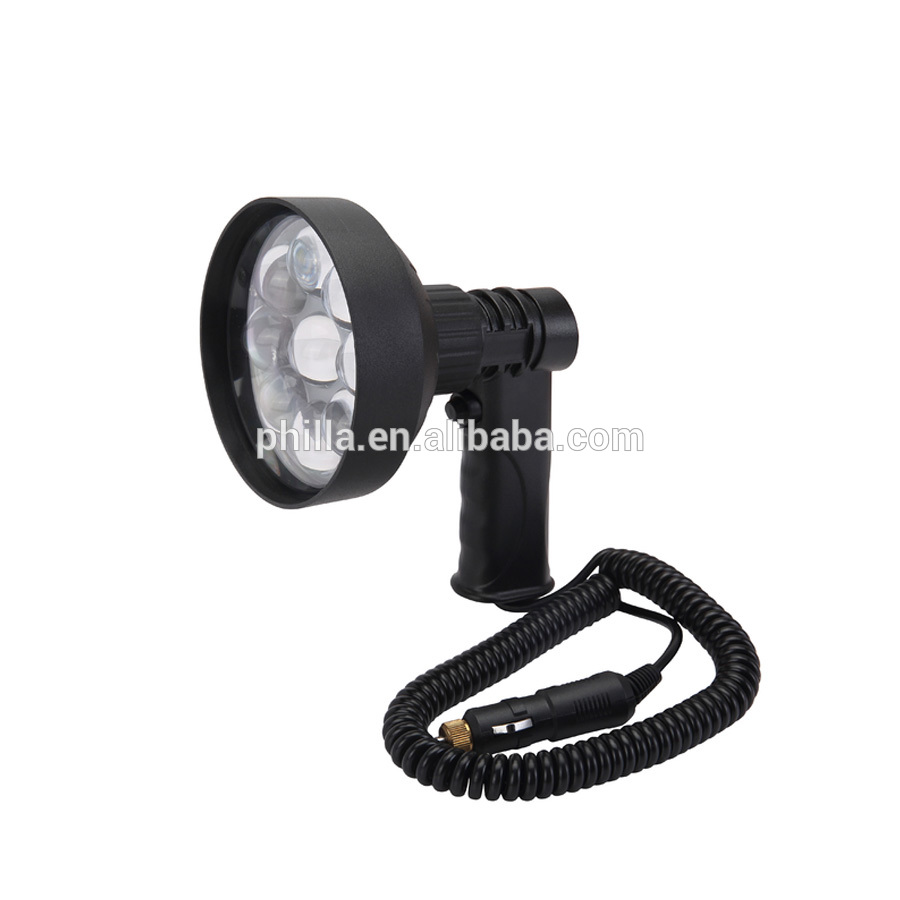 outdoor farm lights 5JG-NFC120-27W waterproof rechargeable portable spotlight led handheld spotlight