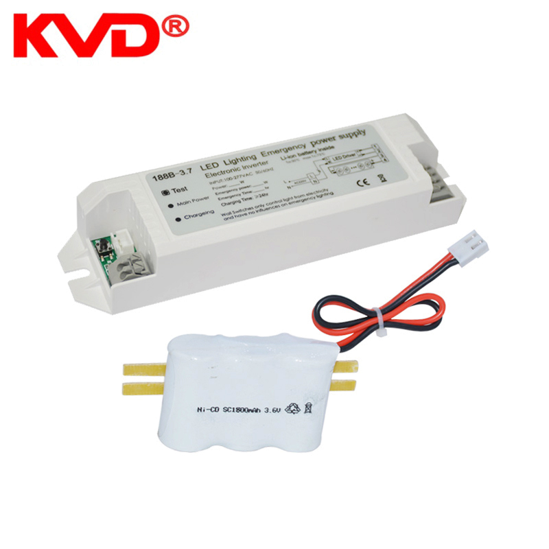 KVD emergency module kit invert LED downlight panel ceiling light into LED emergency lightings