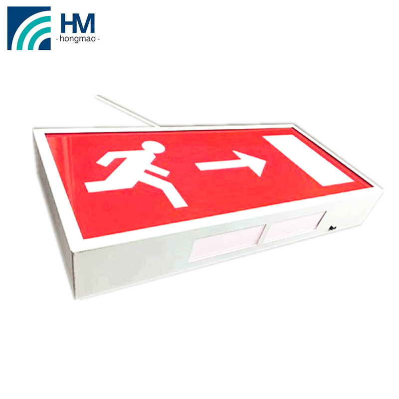 CHINA TOP 1 HONGMAO Emergency Lighting Manufacturer Ultra bright Red Emergency Exit Sign Board