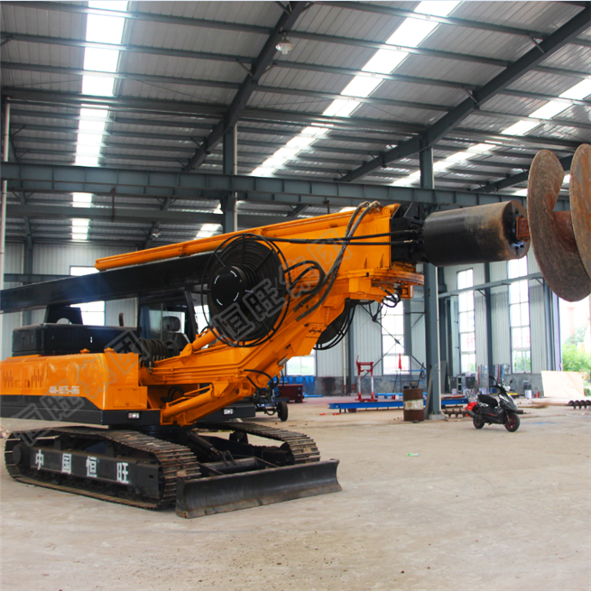 crawler rotary pile hole drilling machine for sale