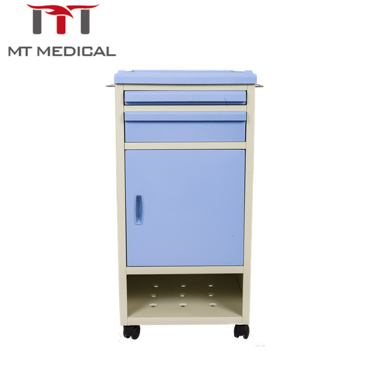 High quality ABS medical furniture bedside cabinet locker in hospital